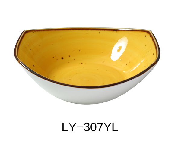 Yanco LY-307YL Lyon 7" Soup/Salad Plate 15 OZ